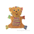 Handpuppe Katze Orange